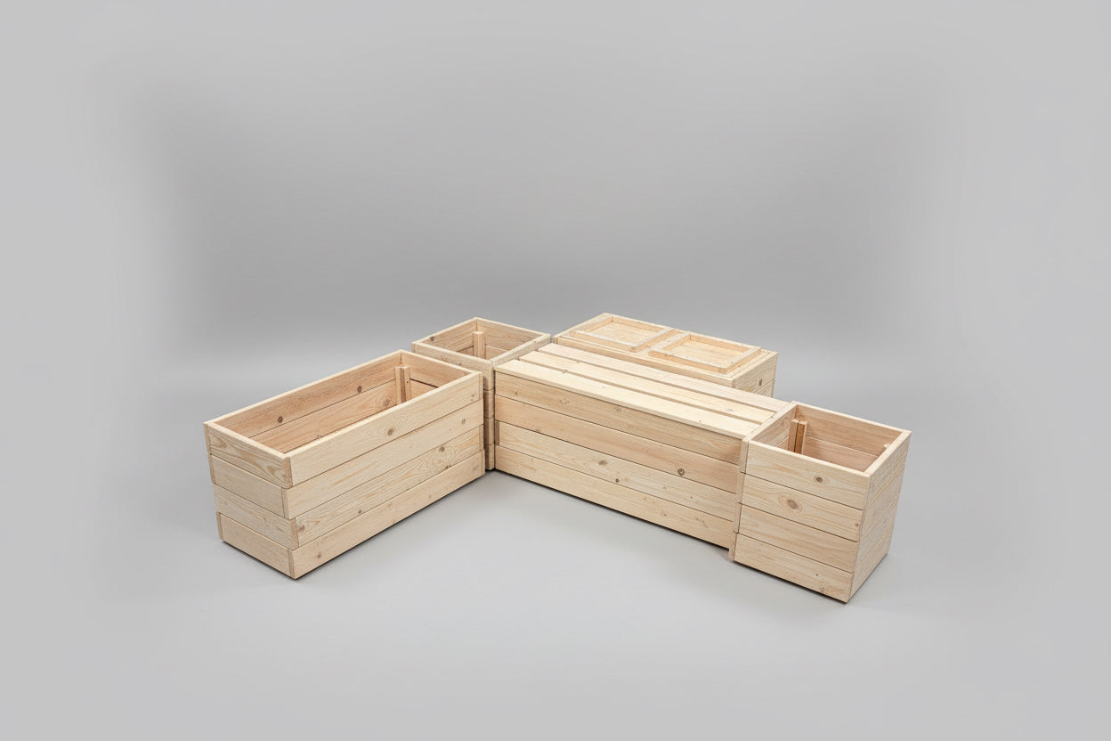 Designový obal na květináč 3v1